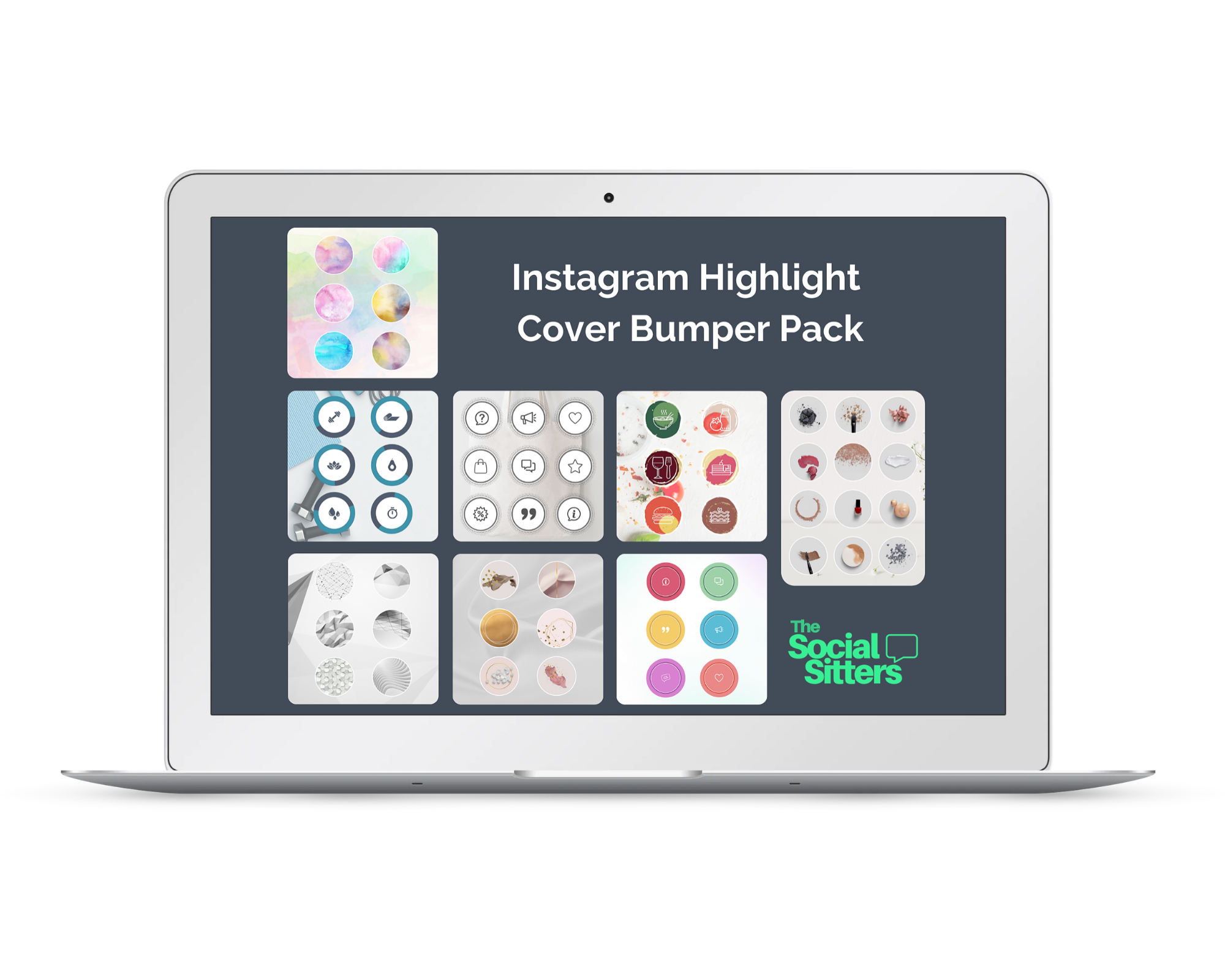 Instagram Story Highlight Cover Template, pre-made instagram highlight covers, editable highlight covers instagram
